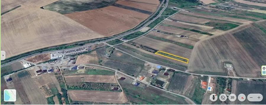 Teren de 2153 mp, în Mirșid