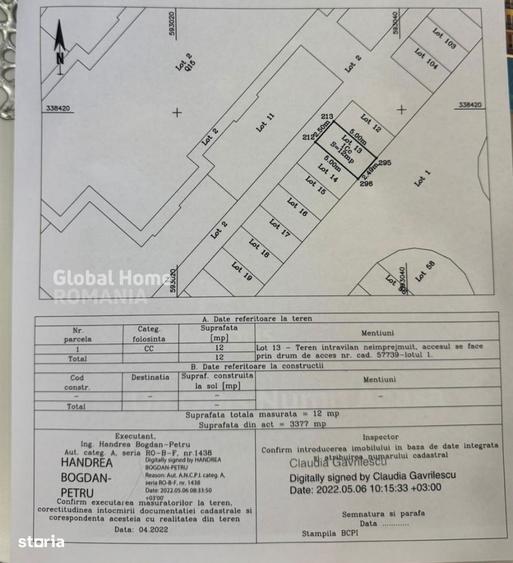 Apartament cu 2 camere decomandat în Nord