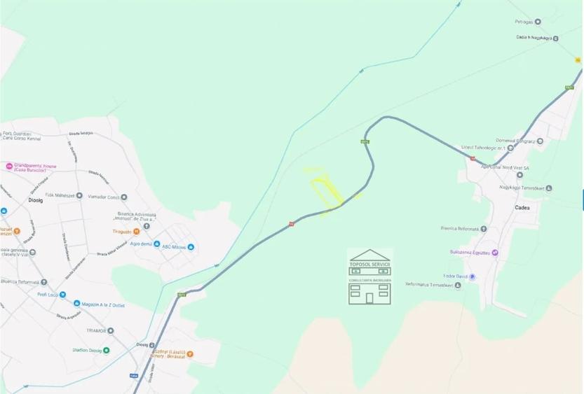 Teren agricol extravilan de 5 mp, în Cadea