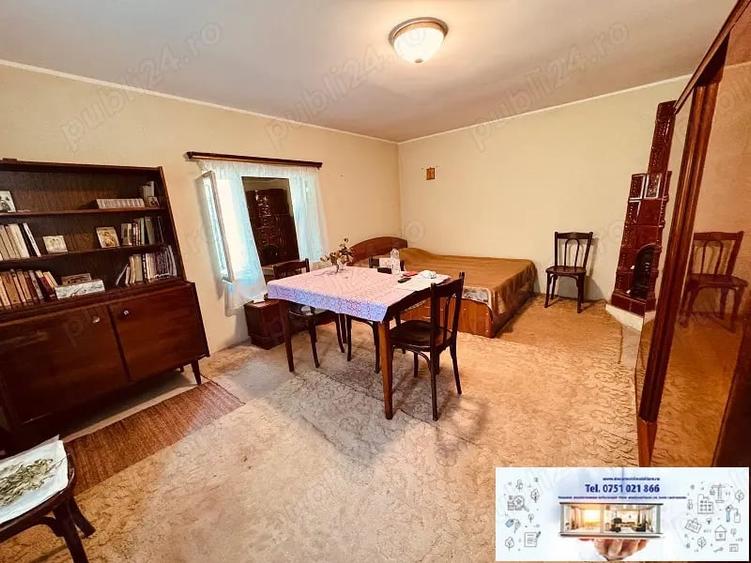 Casă cu 2 camere cu Teren 990 Mp în Central