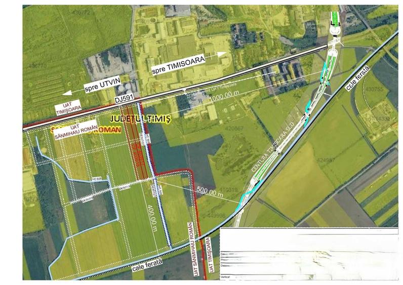 Teren constructii industriale, cu PUZ aprobat str. Polona, Timisoara spre Utvin - 1