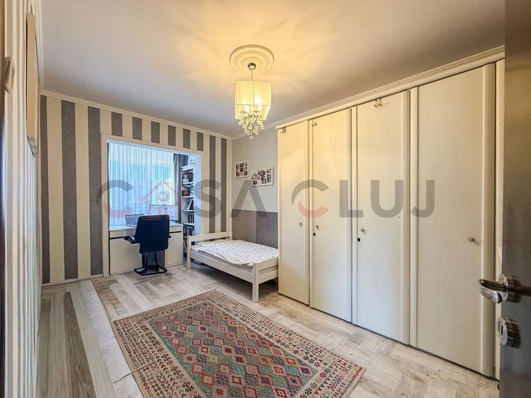 Apartament cu 3 camere decomandat, mobilat în Mărăști