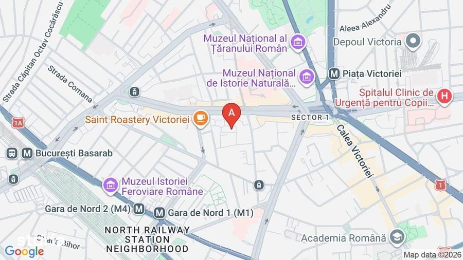 Apartament cu 2 camere semidecomandat în Gara de Nord
