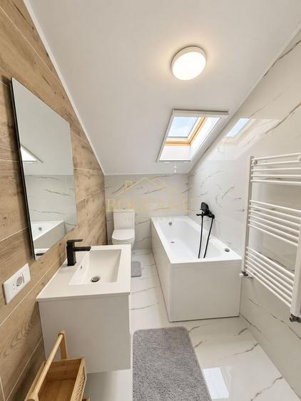 Apartament cu 3 camere semidecomandat, mobilat în Giroc