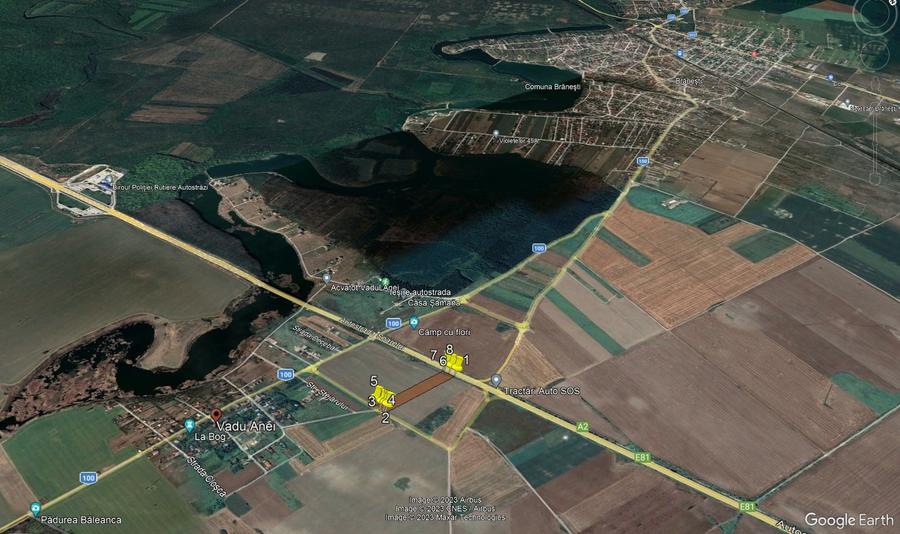 Teren Construcții intravilan de 18400 mp, în Vadu Anei