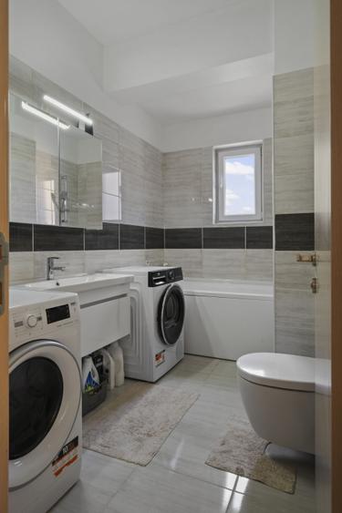 Otopeni, Central, Apartament 3 camere, 71,6mp, loc parcare, mobilat, centrală - 9