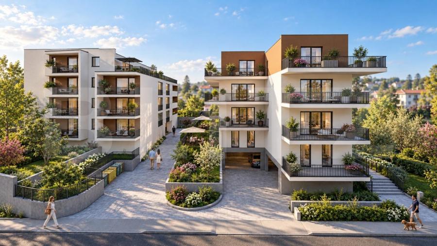 Apartament cu 3 camere decomandat în Cetate