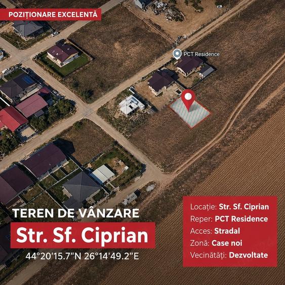 Teren intravilan 414 mp Cartier Allegria Residence, Pope?ti-Leordeni ?oseaua Olteni?ei Nr 146 - 3