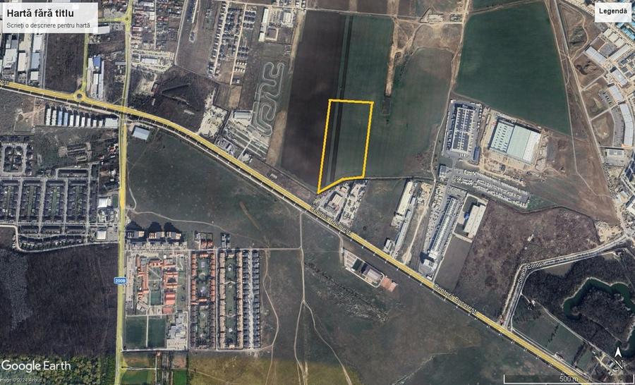 Teren Construcții intravilan de 50686 mp, în Tunari