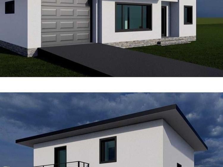 Casă individuală cu 4 camere cu Teren 308 Mp în Burdujeni