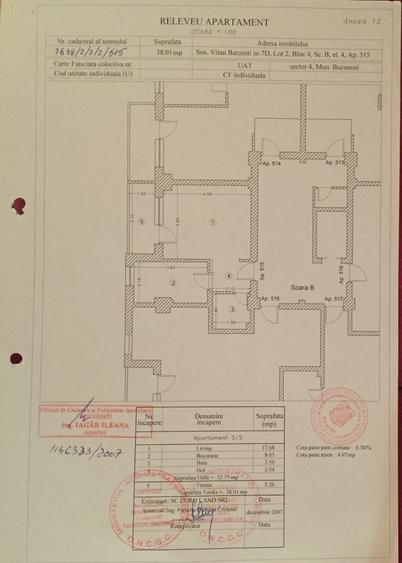 Garsonieră decomandată în Vitan