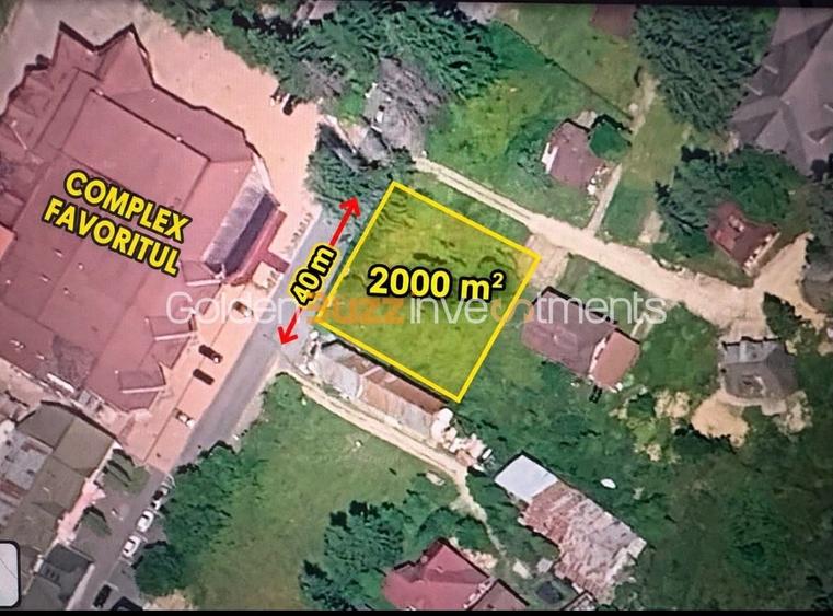 Teren Construcții intravilan de 2000 mp, în Poiana Brașov