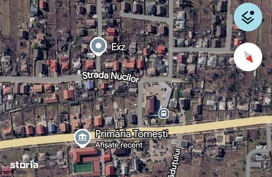 Casă cu 3 camere cu Teren 1132 Mp în Tomești