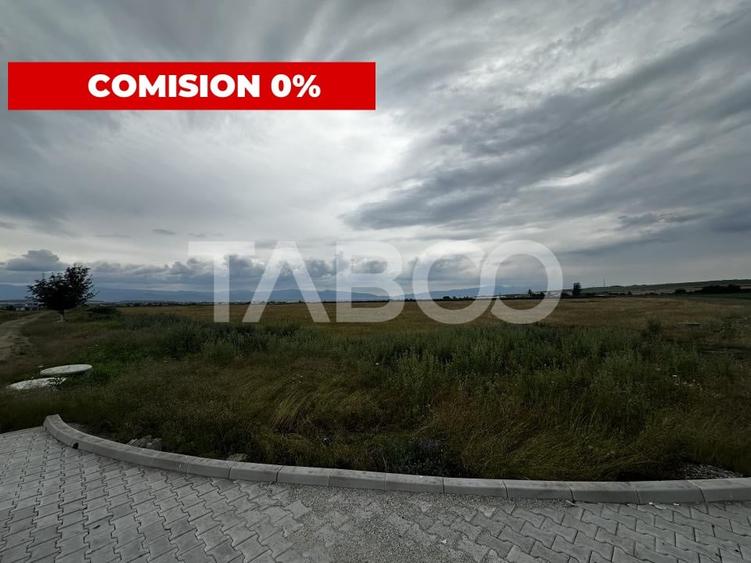 Teren Construcții intravilan de 1835 mp, în Ocna Sibiului