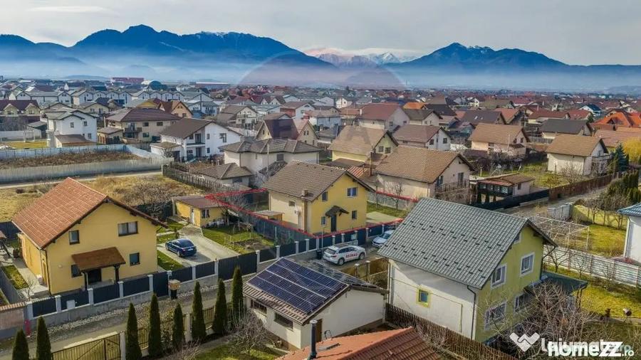 Casă cu 4 camere cu Teren 550 Mp în Tărlungeni