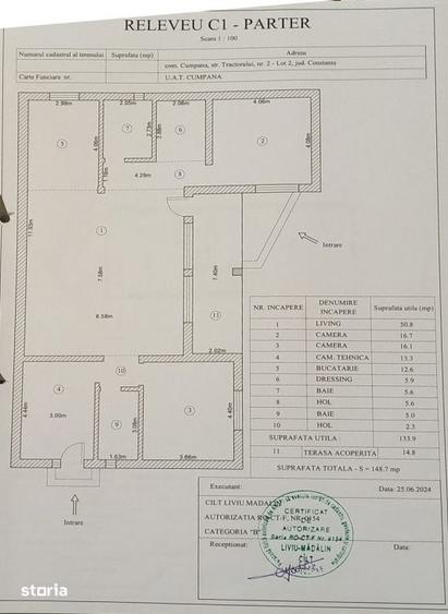 Casa cu 5 camere si teren generos 816 mp in Cumpana - constructie prem - 14