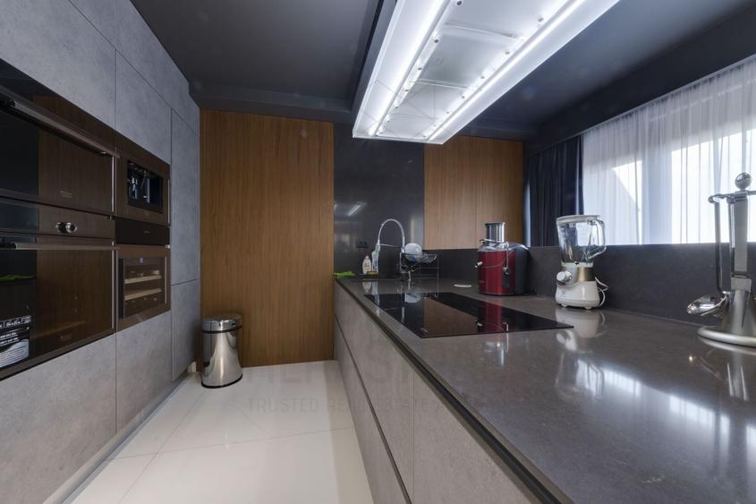 Penthouse cu 4 camere decomandat, mobilat în Herăstrău