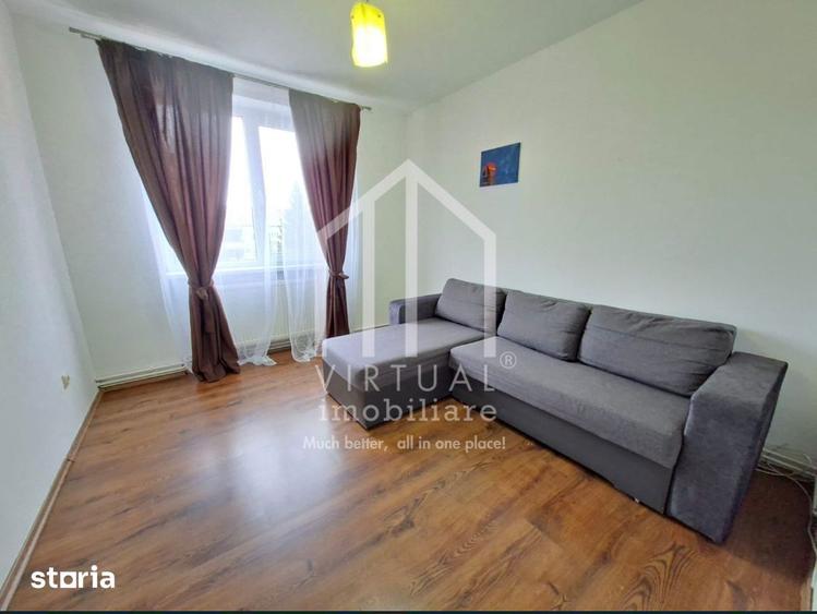 Apartament cu 3 camere, mobilat în Central