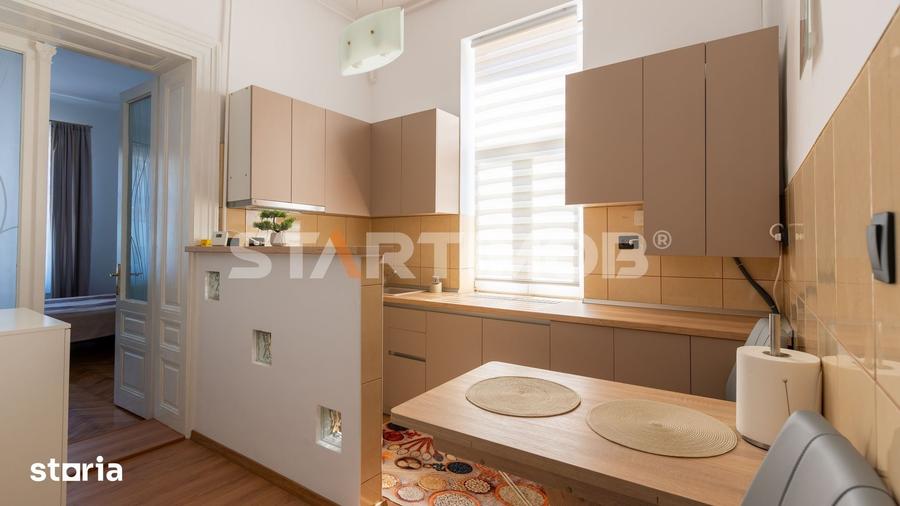Studio mobilat Central Brasov cu parcare str Lunga - 18