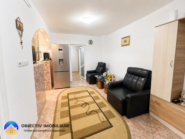 Apartament cu 2 camere decomandat, mobilat în Mărăței