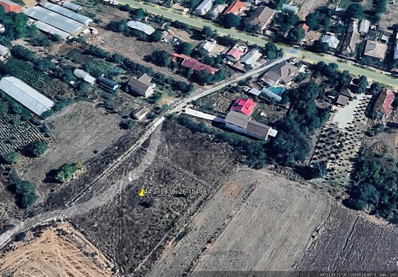 Teren Construcții intravilan de 2000 mp, în Grădiștea