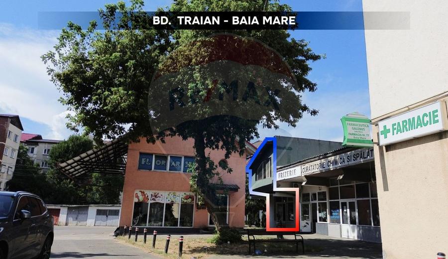 Spațiu comercial, de 100 mp, în Traian