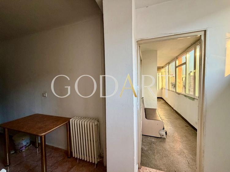 Apartament cu 2 camere semidecomandat în Ștefan cel Mare
