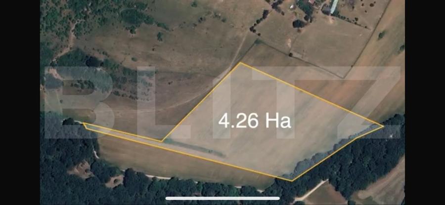 Teren agricol extravilan de 42600 mp, în Periferie
