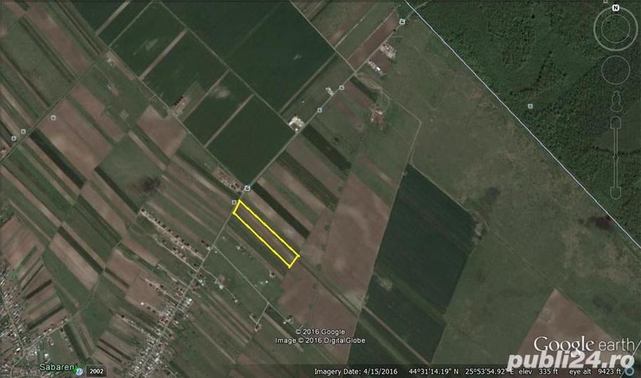 Teren de 30000 mp, în Săbăreni