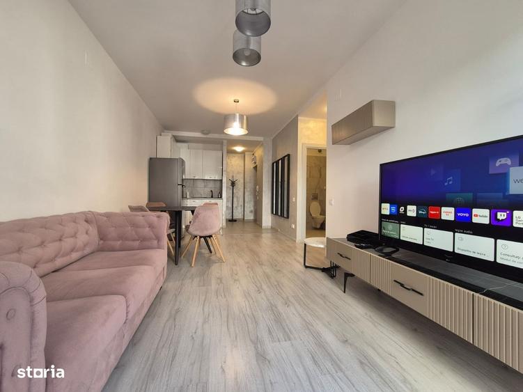 Apartament cu 2 camere, mobilat în Mihai Bravu