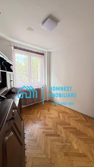 Apartament cu 3 camere semidecomandat, mobilat în P-ța Amzei