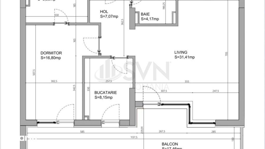 Apartament cu 2 camere în Băneasa