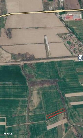 Teren de 3270 mp, în Saca