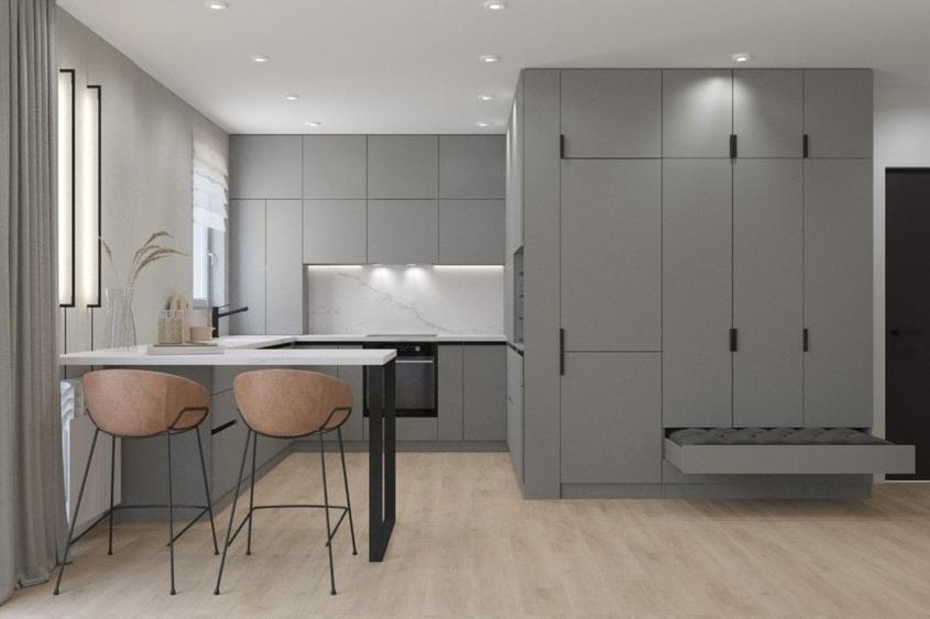 Penthouse cu 3 camere decomandat în Pantelimon