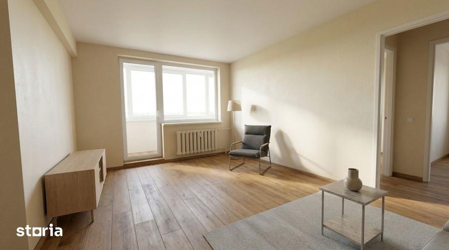 Apartament cu 3 camere semidecomandat, mobilat în Gara de Nord