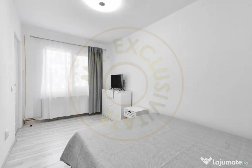 Apartament cu 3 camere semidecomandat, mobilat în Găvana
