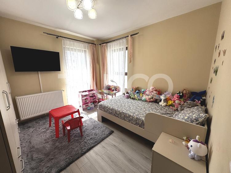 Apartament cu 3 camere decomandat, mobilat în Mihai Viteazul