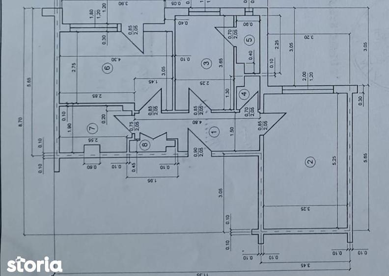 Apartament cu 2 camere decomandat, mobilat în Eroilor