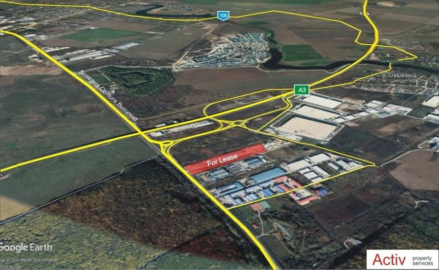 Spațiu industrial, de 6,900 mp, în Nord