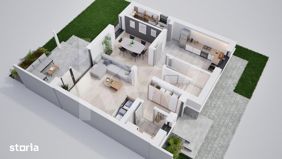 Casă cu 5 camere cu Teren 210 Mp în Șura Mică