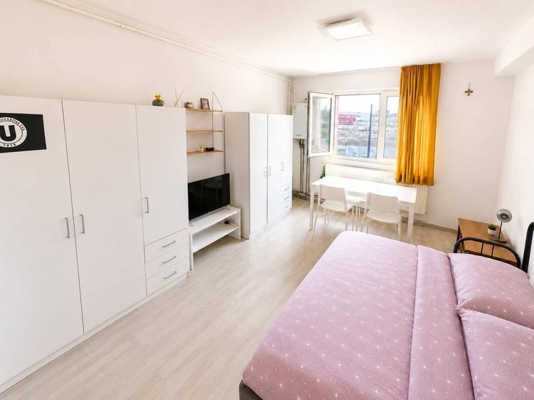 Garsoniera finisata modern, mobilata si utilata, cu centrala termica, la etajul 2 in Marasti - 1