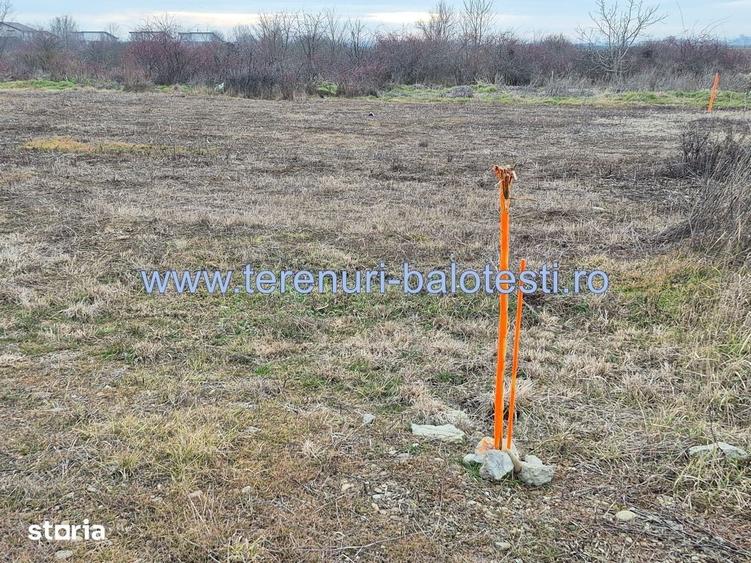 Teren de 500 mp, în Balotești