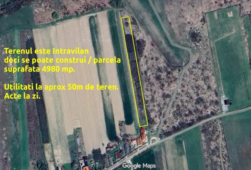 Teren de 4980 mp, în Uileacu de Munte