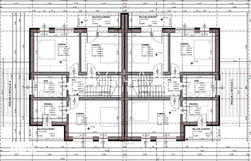 Duplex stil modern, 4 cam Selimbar- COMISION 0% - 10