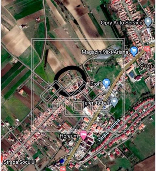Teren Construcții extravilan de 10800 mp, în Șura Mare