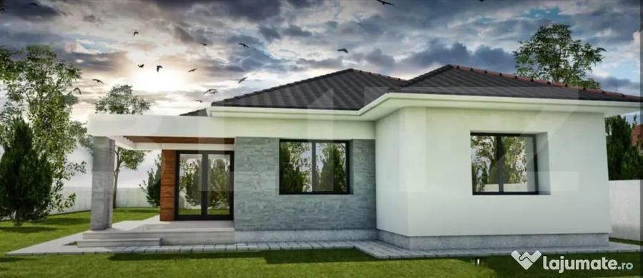 Casă cu 4 camere cu Teren 550 Mp în Dorolț