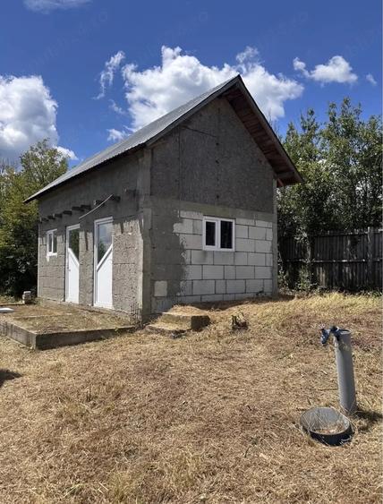Casă cu 2 camere cu Teren 980 Mp în Moșoaia