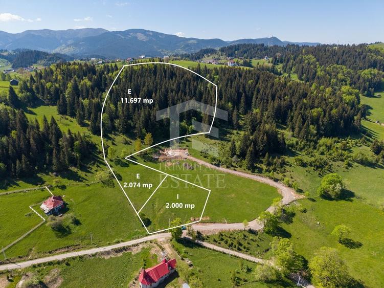 Teren Construcții intravilan de 15771 mp, în Fundata