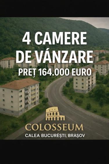 Apartament cu 4 camere decomandat în Calea București