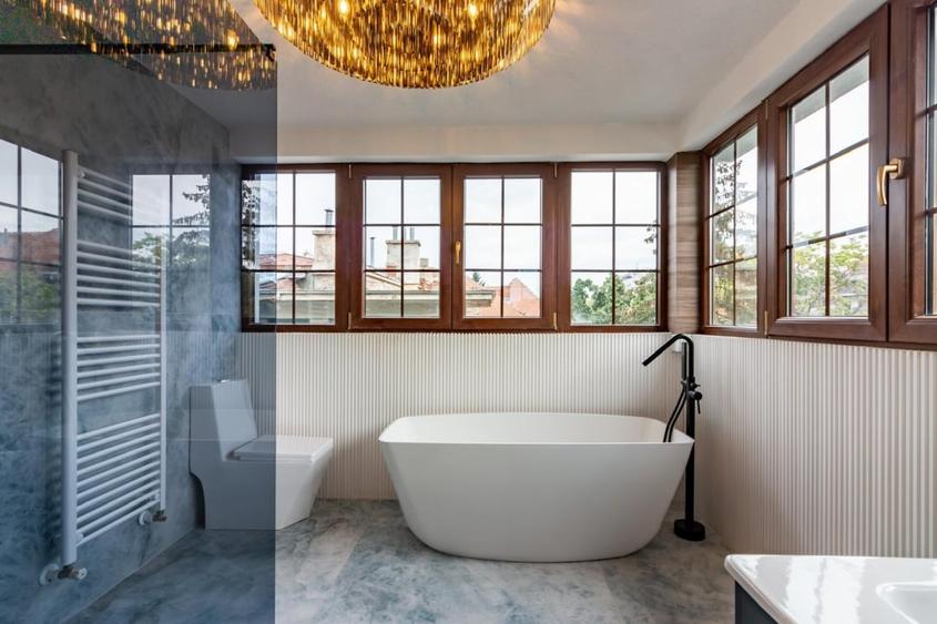 Duplex cu 6 camere cu Canalizare în Kiseleff